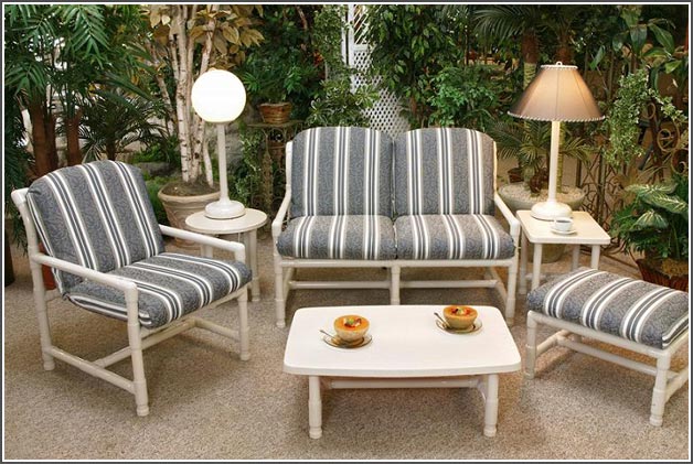 Pvc Patio Furniture And Outdoor Deck, Replacement Cushions For Pvc Pipe Outdoor Furniture