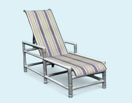 PVC Sling Chaise